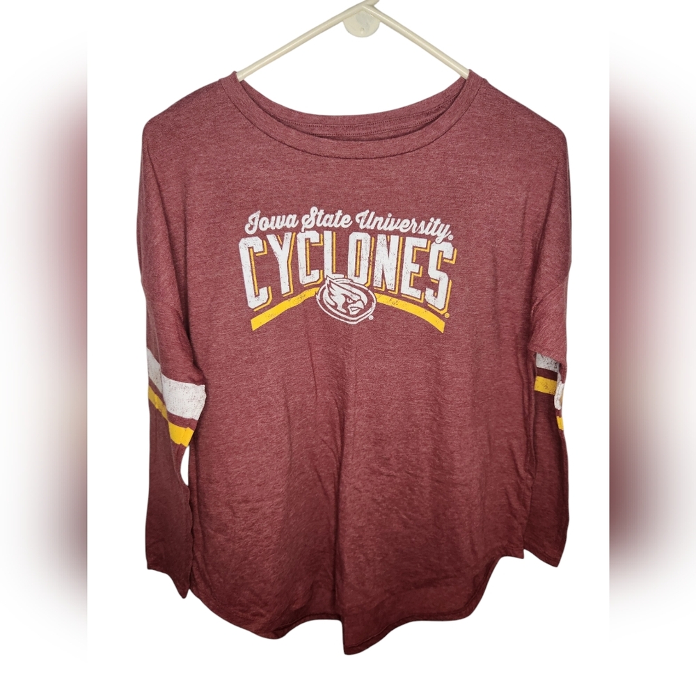 National Collegian Iowa State Cyclones Women's Long Sleeve Size M